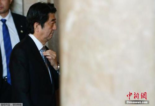 資料圖：日本首相安倍晉三。