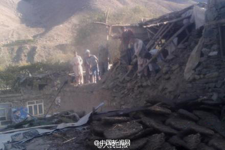 阿富汗7.8級(jí)地震：已致至少282人死亡11