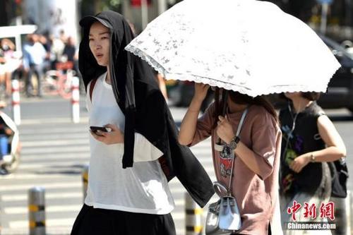 北京高溫黃色預(yù)警信號持續(xù)今日最高38℃