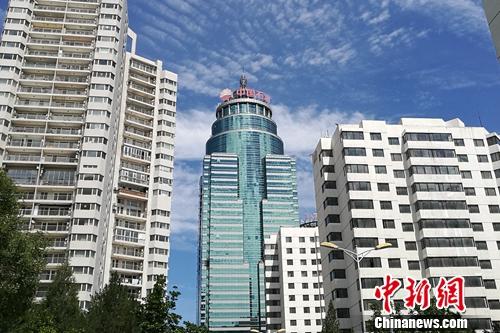 北京市東單附近某居民樓外景。<a target='_blank' href='http://www.chinanews.com/' >中新網(wǎng)</a> 程春雨 攝