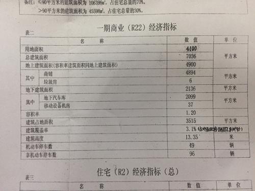 圖說(shuō)：開發(fā)商出示的售樓處地下車位審批材料。 戴天驕攝