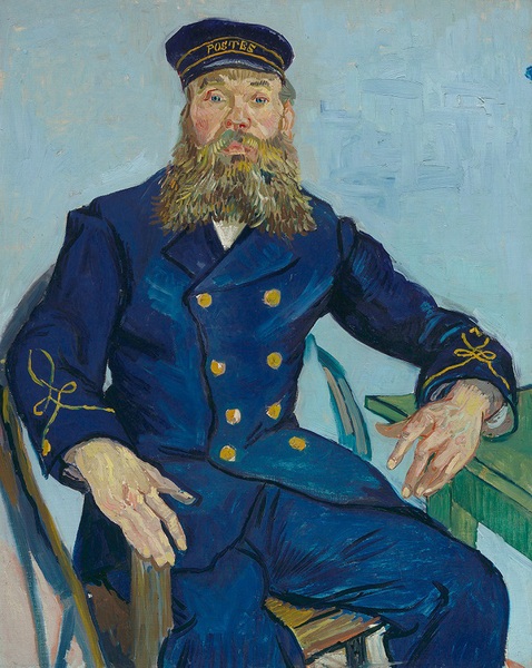 《郵差約瑟夫·魯林》（Postman Joseph Roulin ）凡高（Vincent van Gogh）