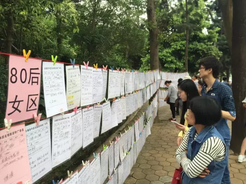 倆記者親測(cè)公園相親:女記者搶手 男記者無(wú)人問(wèn)津