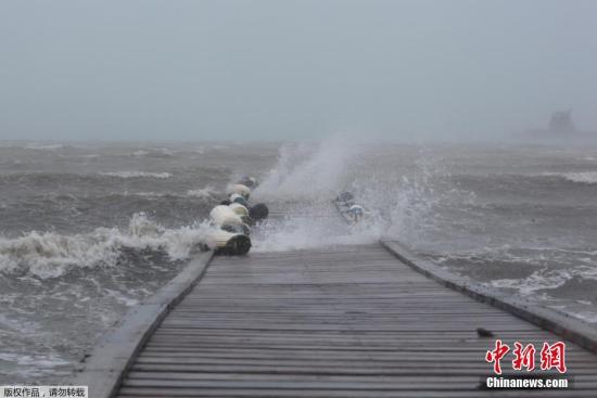 圖為颶風(fēng)“艾爾瑪”橫掃波多黎各。