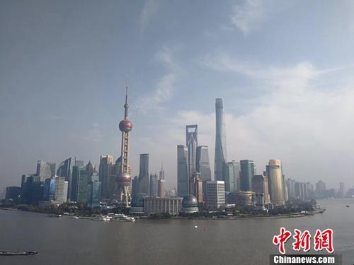 資料圖：上海東方明珠建筑群。<a target='_blank' href='http://www.chinanews.com/'>中新社</a>記者 湯彥俊 攝