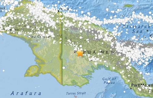 巴布亞新幾內(nèi)亞發(fā)生6.7級(jí)地震已致至少18人喪生