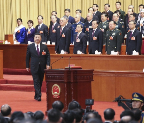 （7）習(xí)近平當選國家主席中央軍委主席