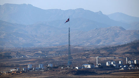 板門店遠(yuǎn)景 