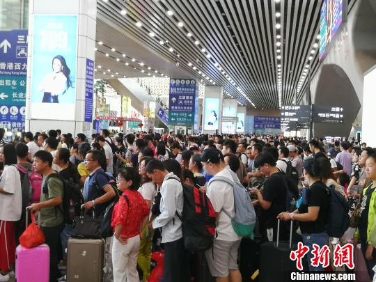 廣深港高鐵國慶假期運客同比增43%過港旅客近66萬人次