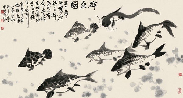 5、群魚(yú)圖1981年178_8×97