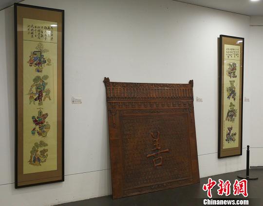 晉陜?cè)ッ耖g宗祠教化美術(shù)作品巡展亮相太原