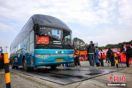 客車資料圖。<a target='_blank' href='http://www.chinanews.com/' >中新網(wǎng)</a>記者 李霈韻 攝