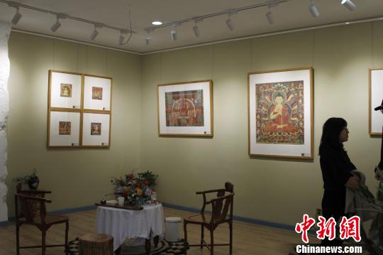 圖為展覽現場 趙朗 攝