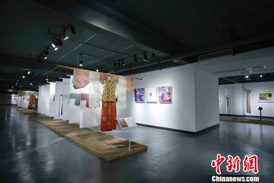 展覽現(xiàn)場。　徐小雯 攝